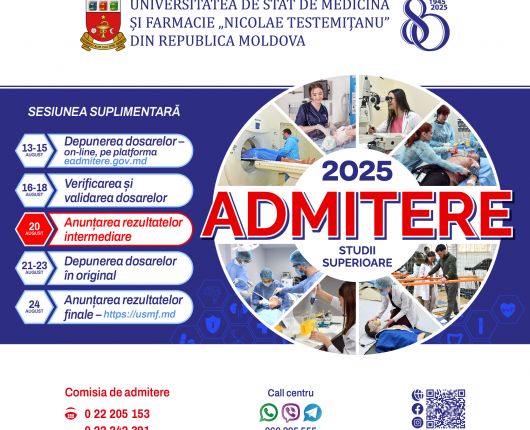 Rezultate intermediare la concursul suplimentar