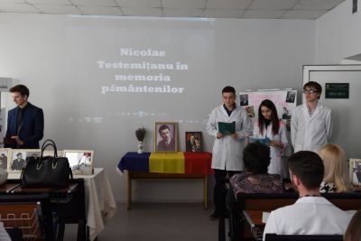 Saptamana „Anul Nicolae Testemițanu” la Catedra de limba română și terminologie medicală